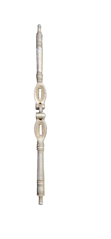 ANTIQUE NUTT CRACKER .SILVER-PLATED