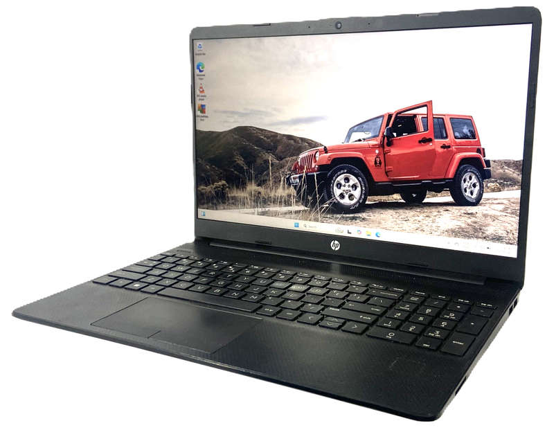 HP laptop - i5 11th gen, 8GB RAM, 1.5 Terabyte (512 GB NVMe SSD and 1 TB HDD) 15-dw3xxx, 4 H battery