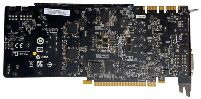 GTX 970 GAMING 4G GPU PCB[SOLD FOR PART OR REPAIR]