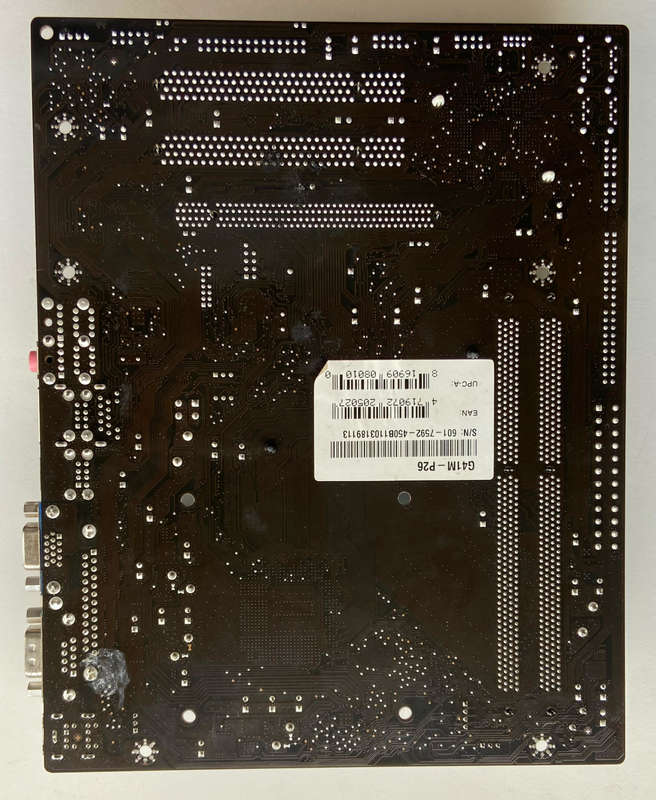 Motherboard, CPU, RAM Combo -  MSI G41M-P26, Intel Core 2 Quad Q8300 @ 2.50 GHz, 4GB DDR3, LGA 775