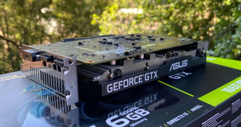 Asus NVIDIA GTX 1660 Super 6GB GDDR6 - 1408 CUDA cores 192-bit Gaming GeForce