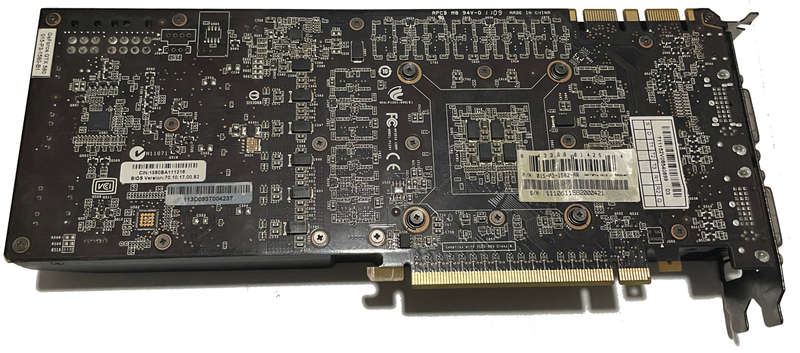 NVIDIA GeForce GTX 580 1.5GB 384bit GDDR5 Graphics Card - Directx 11_0 CUDA 2.0 OpenGL 4.6