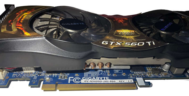 NVIDIA GeForce GTX 560 Ti 256bit GDDR5 Graphics Card - Directx 11.0 CUDA 2.1 OpenGL 4.6