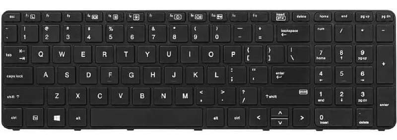 Keyboard for HP 450 G3, 450 G4, 455 G3, 455 G4, 470 G3, 470 G4, 650 655 G2 G3, 450 455 G3 G4, 470 G3