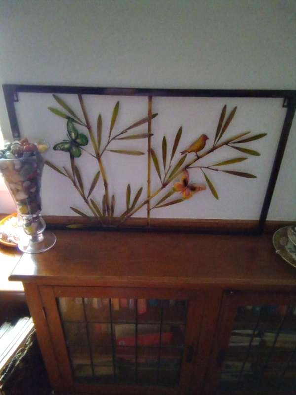 Gorgeous 49 x 85 cm size Butterfly & bird wall display