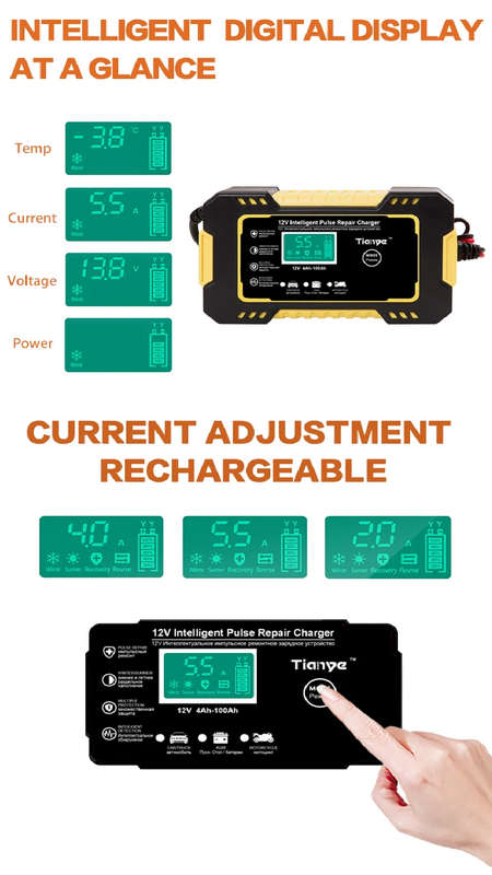 12v Intelligent Repair Charger