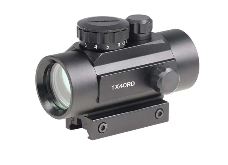 1x40 Red Green Dot Sight Scope for Odor, Holographic Hunting Optics, Red Dot Sight Scope, 11mm & 20m