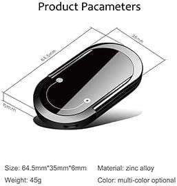 Mobile Phone Ring Bracket Cigarette Lighter - Black