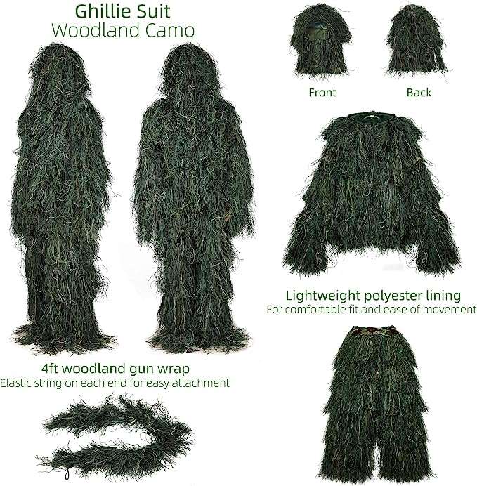 3D Ghillie Suits