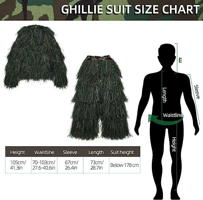 3D Ghillie Suits