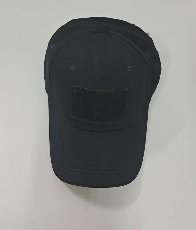 Black Cap with Velcro