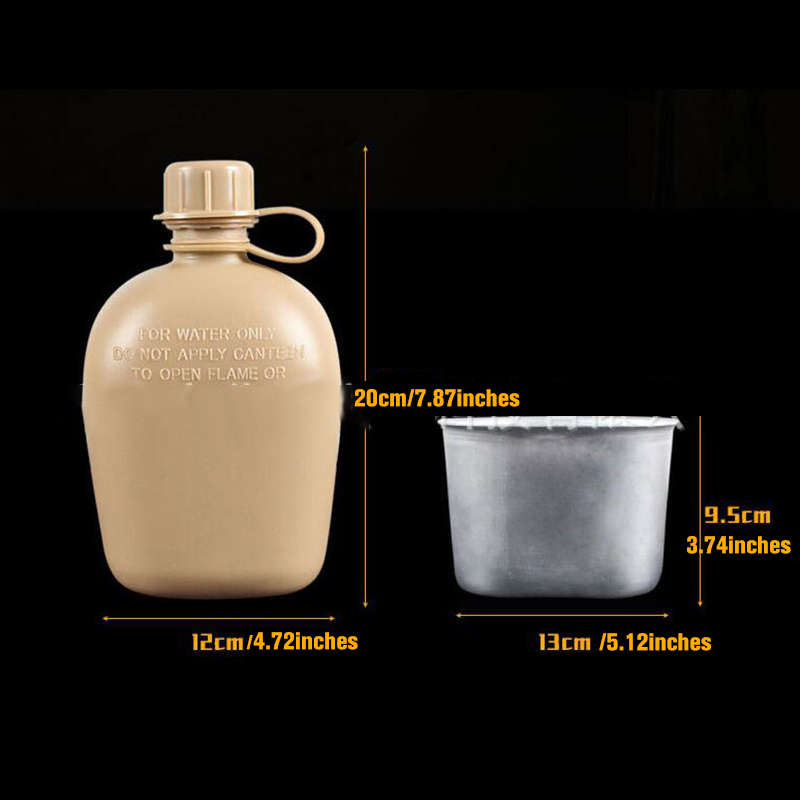 1 L Outdoor Military Canteen Bottle