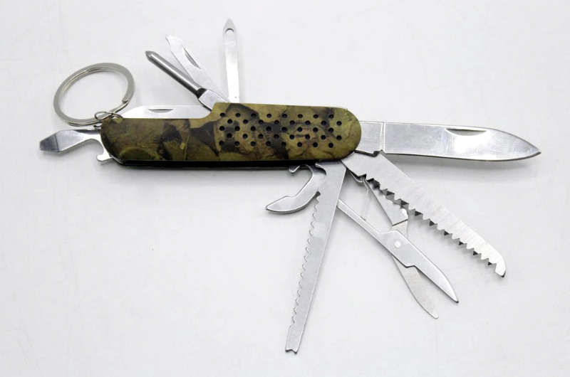 12 in 1 Multi-Functional Stainless Steel Portable K.n.i.f.e