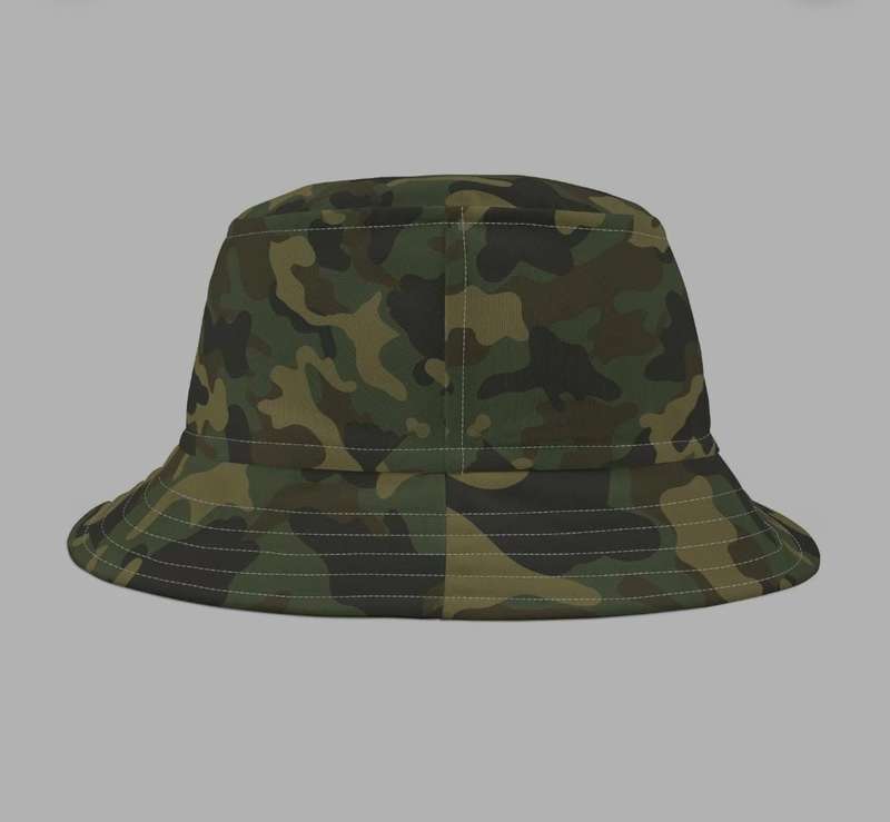 Bucket Hat Camouflage Woodland Camo Headwear - R45