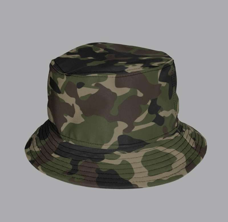 Bucket Hat Camouflage Woodland Camo Headwear - R45