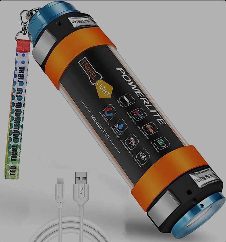 Powerlite T-15 Rechargable Waterproof Lamp Multi-Purpose Light - R490