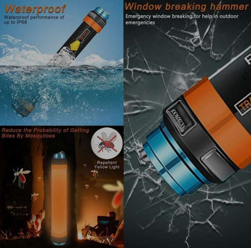 Powerlite T-15 Rechargable Waterproof Lamp Multi-Purpose Light - R490
