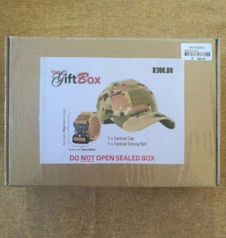 CP Velcro Cap + CP Belt Box Combo Gift Box