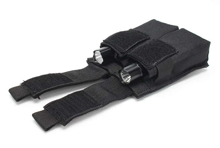 Molle Magazine Pouch 1000D Nylon Double Layer Storage Bag Airsoft Rifle Intercom Storage Bag holster