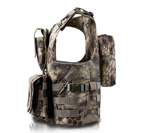 Tactical Vest Adjustable Military Molle Assault Combat Gear Swat Plate Carrier