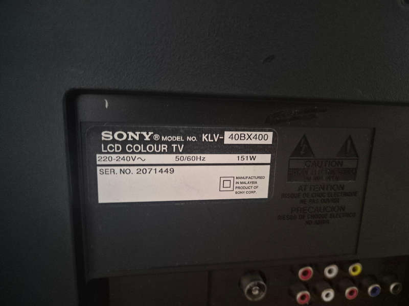 Sony Bravia 40inch LCD TV