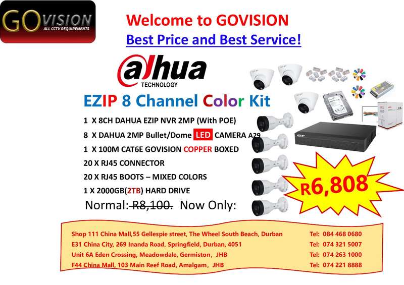 EZIP 8 CHANNEL COLOR KIT