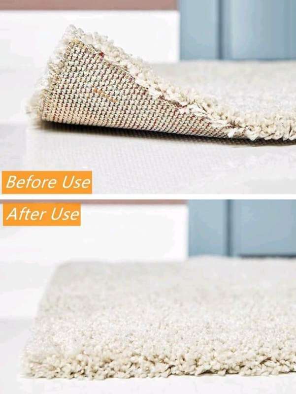 Reusable Anti-Slip Rug Grip Tape 8 Pieces