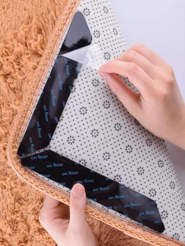 Reusable Anti-Slip Rug Grip Tape 8 Pieces