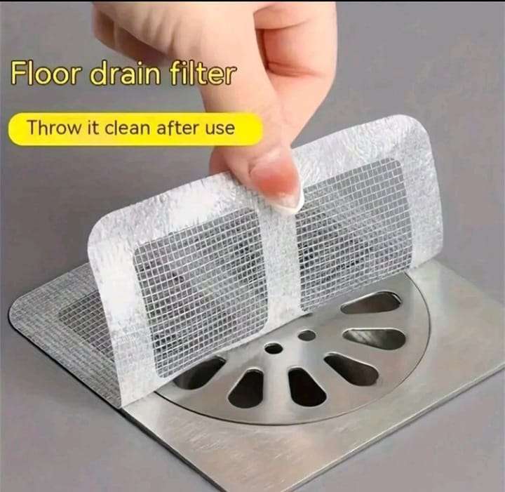 20-Piece Disposable Drain Filter and Sink Strainer  Keep Your Drains Clog-Free!