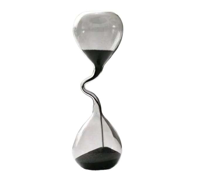 Hourglass with S-Shaped (Slow Down Hour Glass)