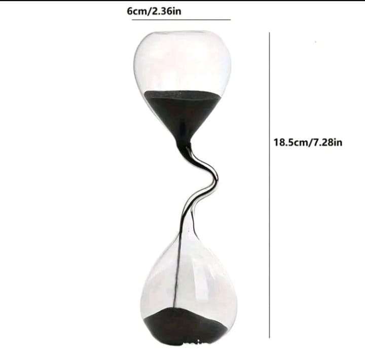 Hourglass with S-Shaped (Slow Down Hour Glass)