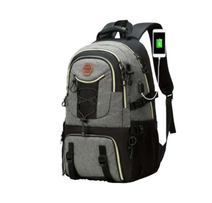 Outdoor Travel Backpack - Grey