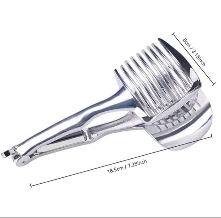 Handheld Lemon & Tomato Round Slicer  Easy Slicing for Lemons, Tomatoes, Eggs, and More