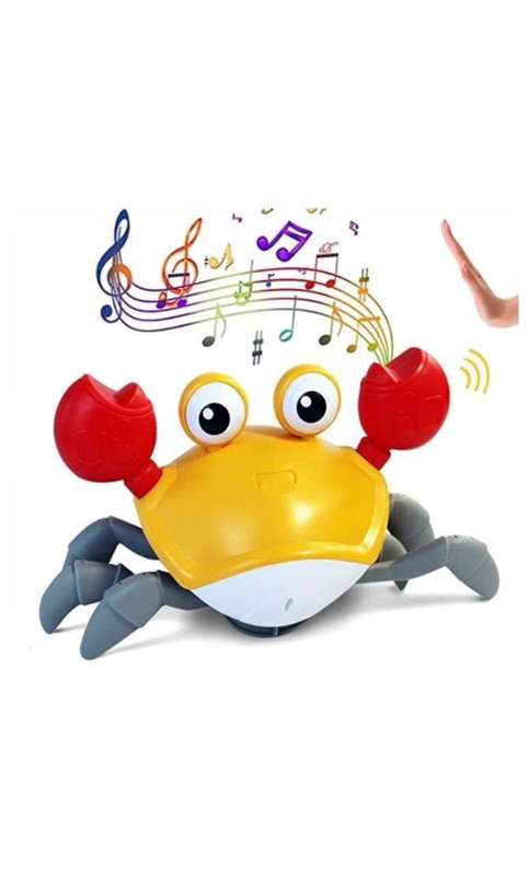 Crawling Crab Toy Toddlers Activity Toy Tummy Time -