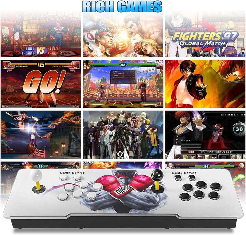 Pandora Box 60s- Retro Video Games Arcade Console