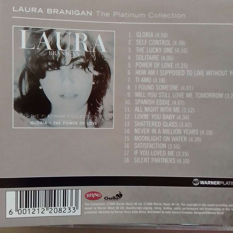 Laura Branigan (CD) The Platinum Collection
