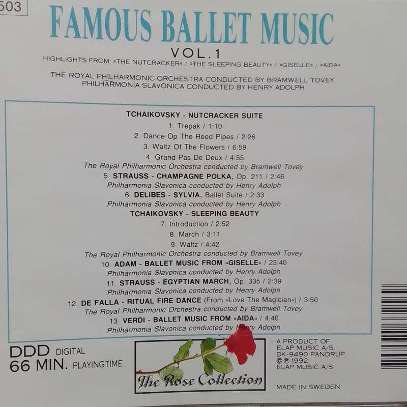 Famous Ballet Music (CD) Vol. 1 & 2