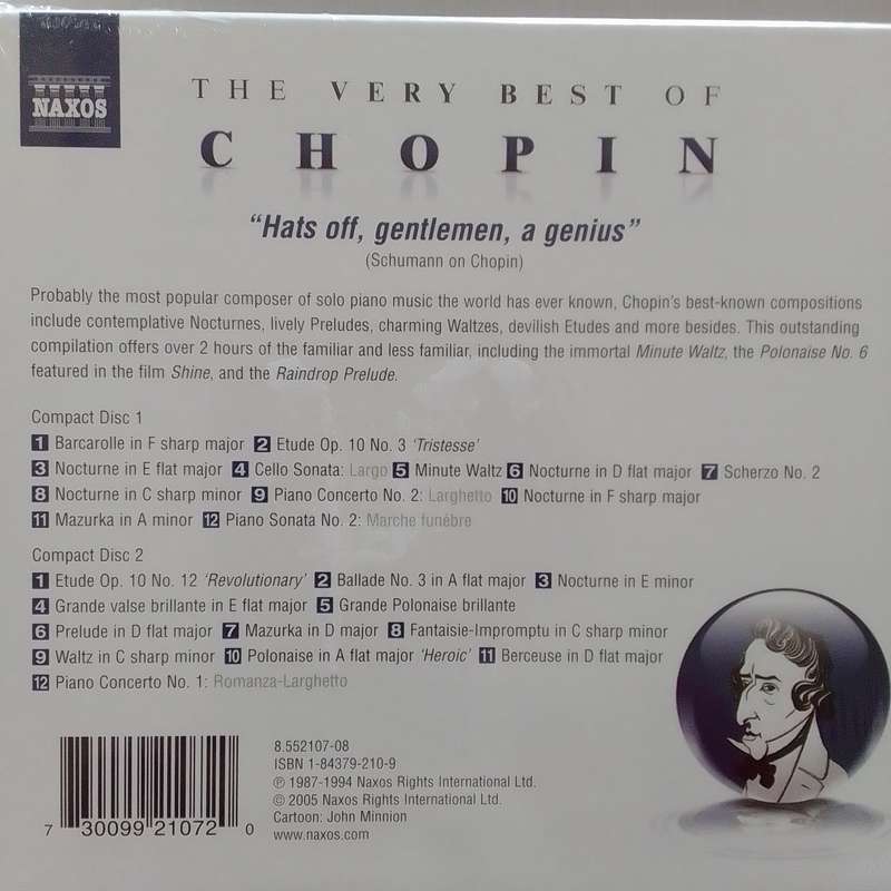 Chopin (CD) The Very Best Of (New)