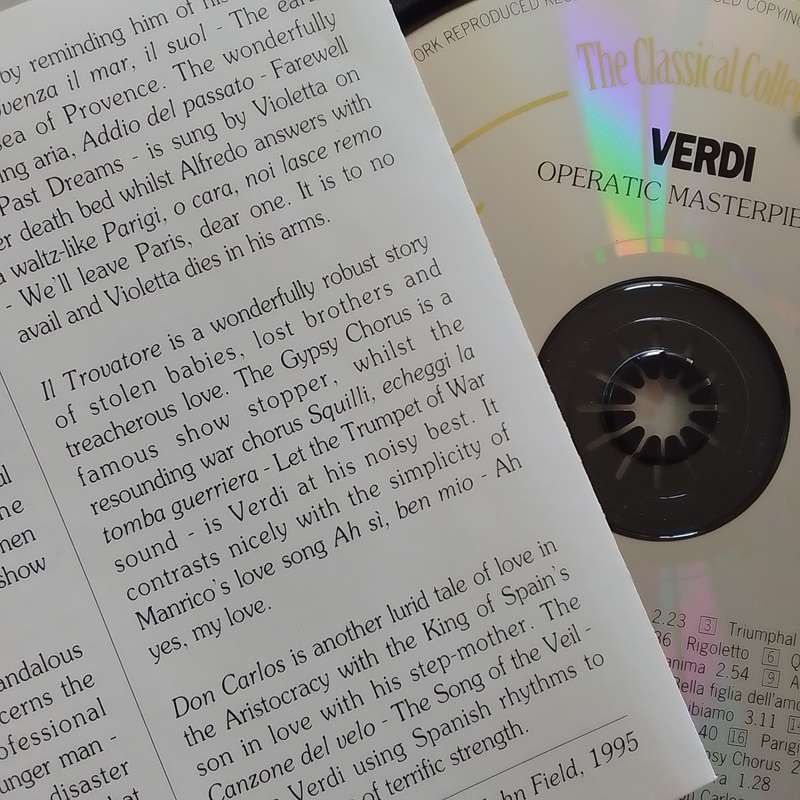 Verdi (CD) Operatic Masterpieces