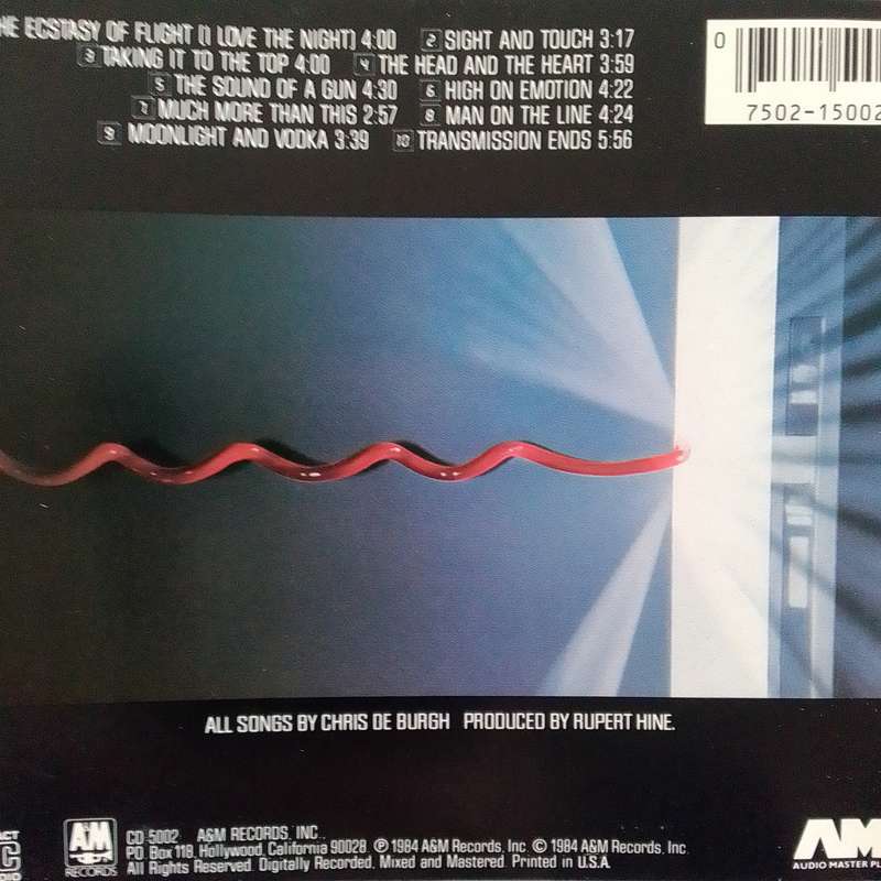 Chris De Burgh (CD) Man On The Line