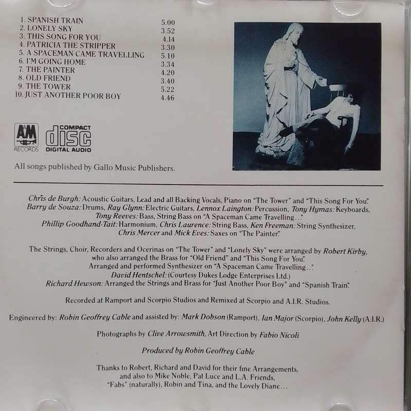 Chris De Burgh (CD) Spanish Train And Other Stories