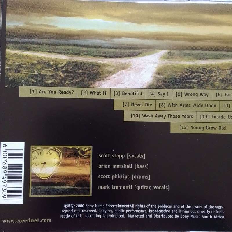 Creed (CD) Human Clay