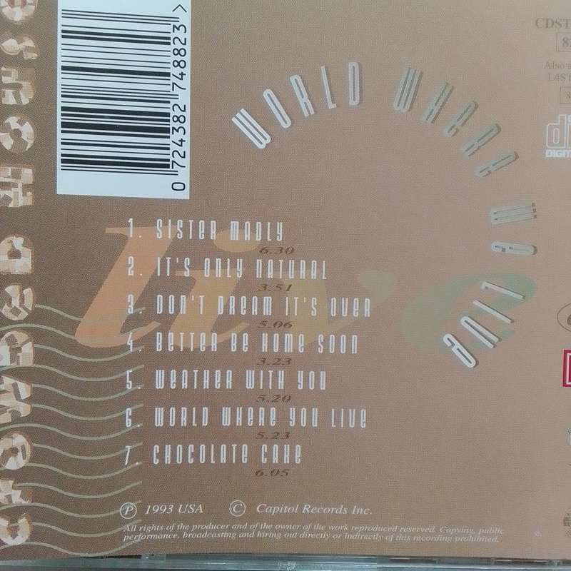 Crowded House (CD) World Where We Live