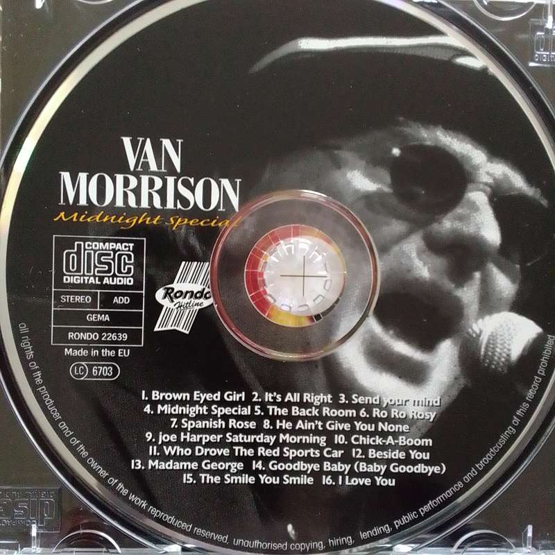 Van Morrison (CD) Midnight Special