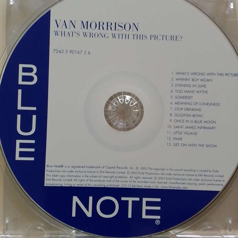 Van Morrison (CD) What's Wrong With This Picture?
