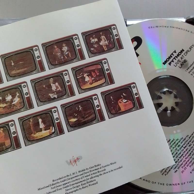Monty Python (CD) Live At Drury Lane