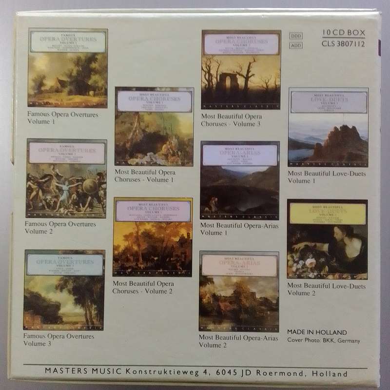 The Greatest Opera Collection (CD) Box Set of 10