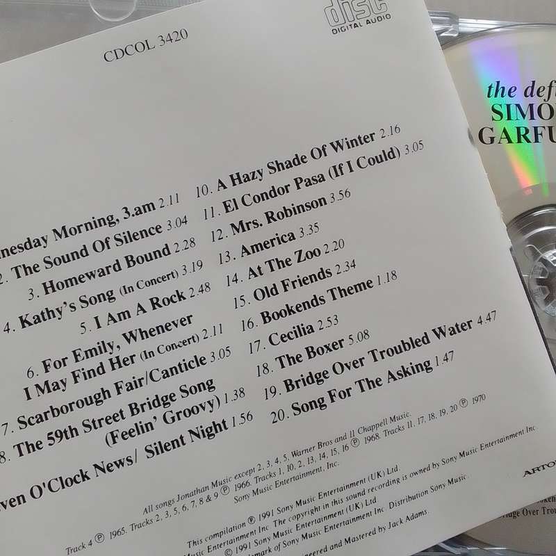 Simon and Garfunkel (CD) The Definitive
