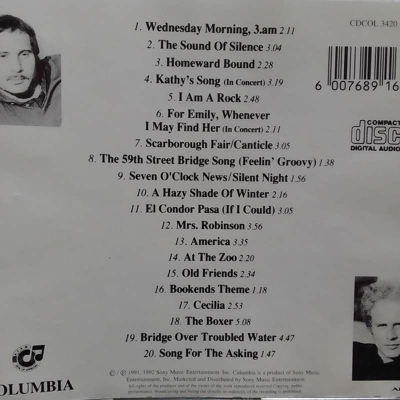 Simon and Garfunkel (CD) The Definitive