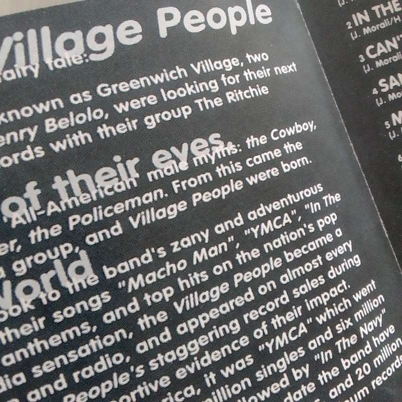 Village People (CD) The Best Of
